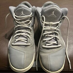 Nike Jordan #768901-011 New School Dri-Fit Cool Wolf Grey Basketball Shoe Sz 11